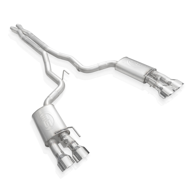 Ford Mustang Performance Exhaust - Stainless Works - Catback X-Pipe - Polished - 2020 Ford Mustang Performance Exhaust - Stainless Works - Catback X-Pipe - Polished - 2020